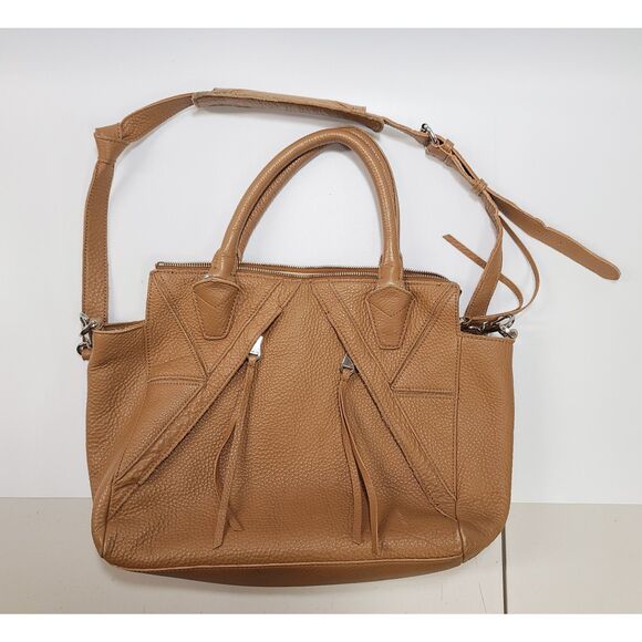 Christopher Kon Vintage Tan Hobo Satchel Bag Handbag Purse for Women Crossbody - Picture 1 of 8